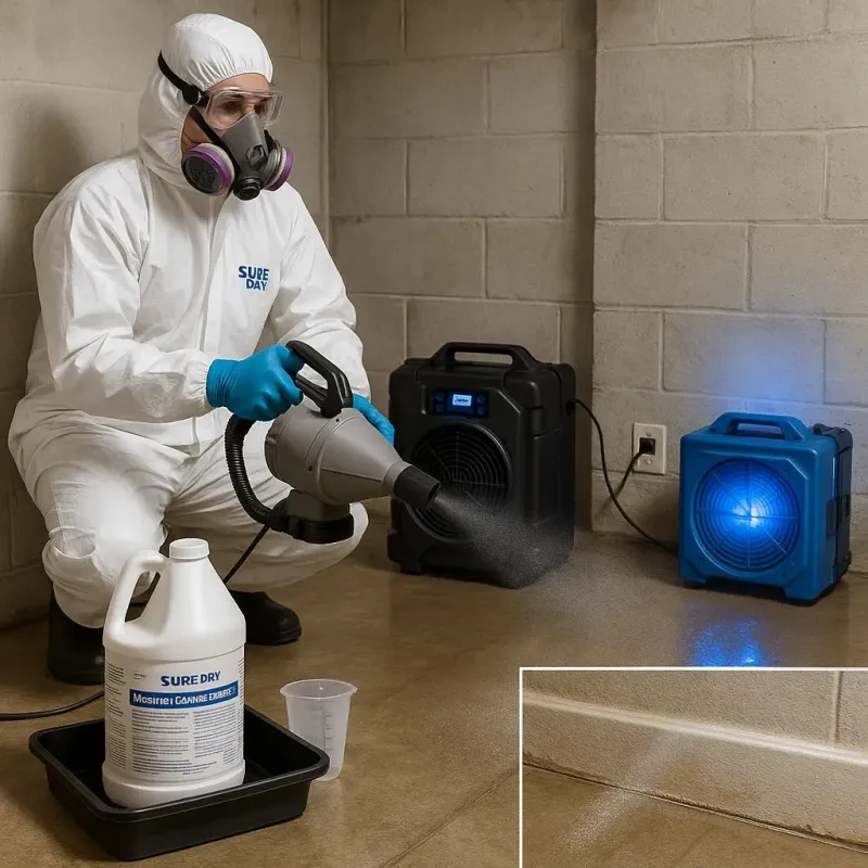 Sanitization and Odor Removal process in Springfield, VA