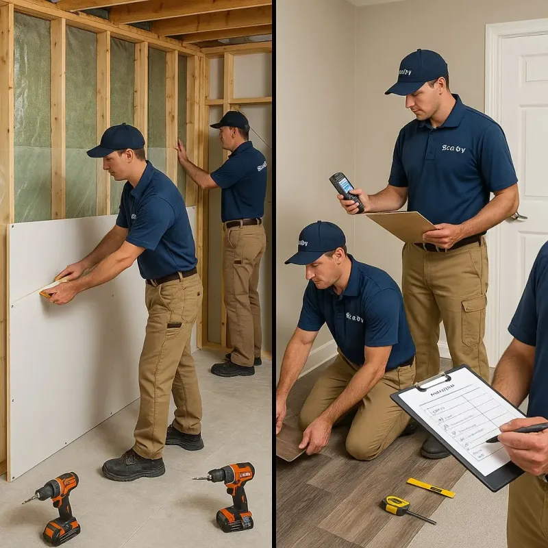 Repairs and Reconstruction process in Springfield, VA